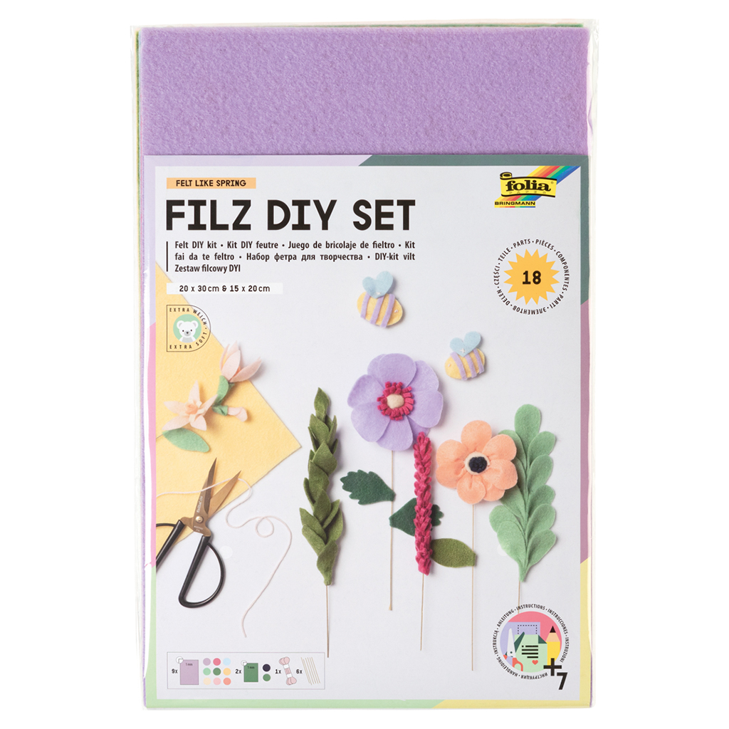 Filz DIY-Set "Frühling"