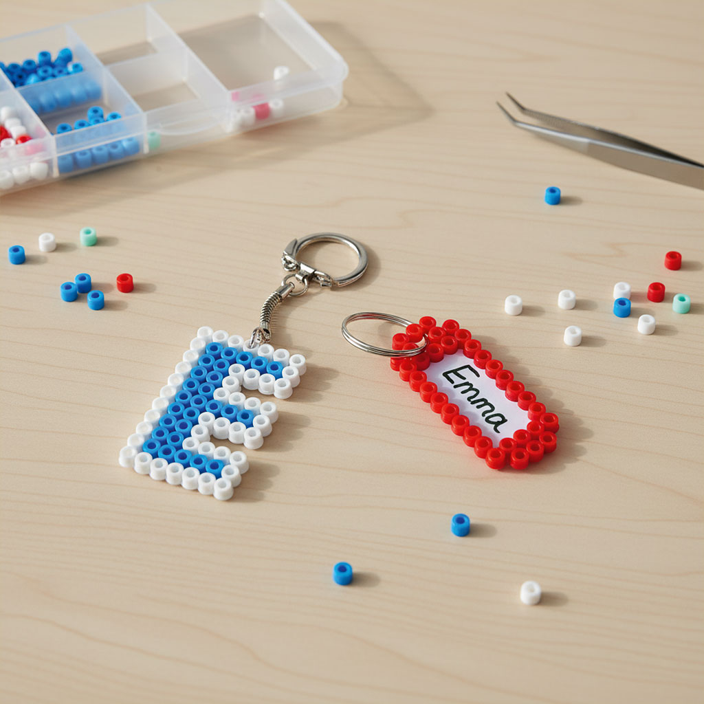 Go Green Bügelperlen im Eimer