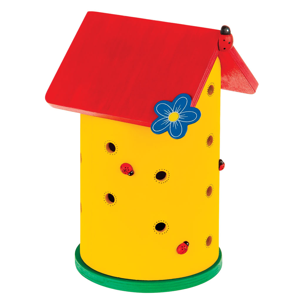 Käferturm aus Holz, blanko Käferturm aus Holz, blanko