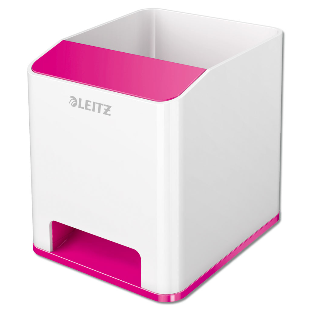 Sound Stifteköcher, pink metallic