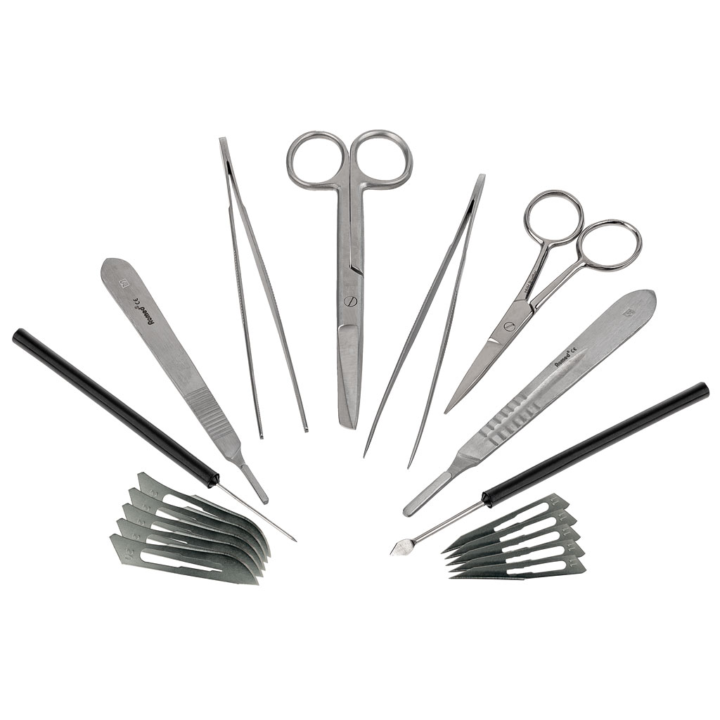 10-teiliges Präparierbesteck-Set
