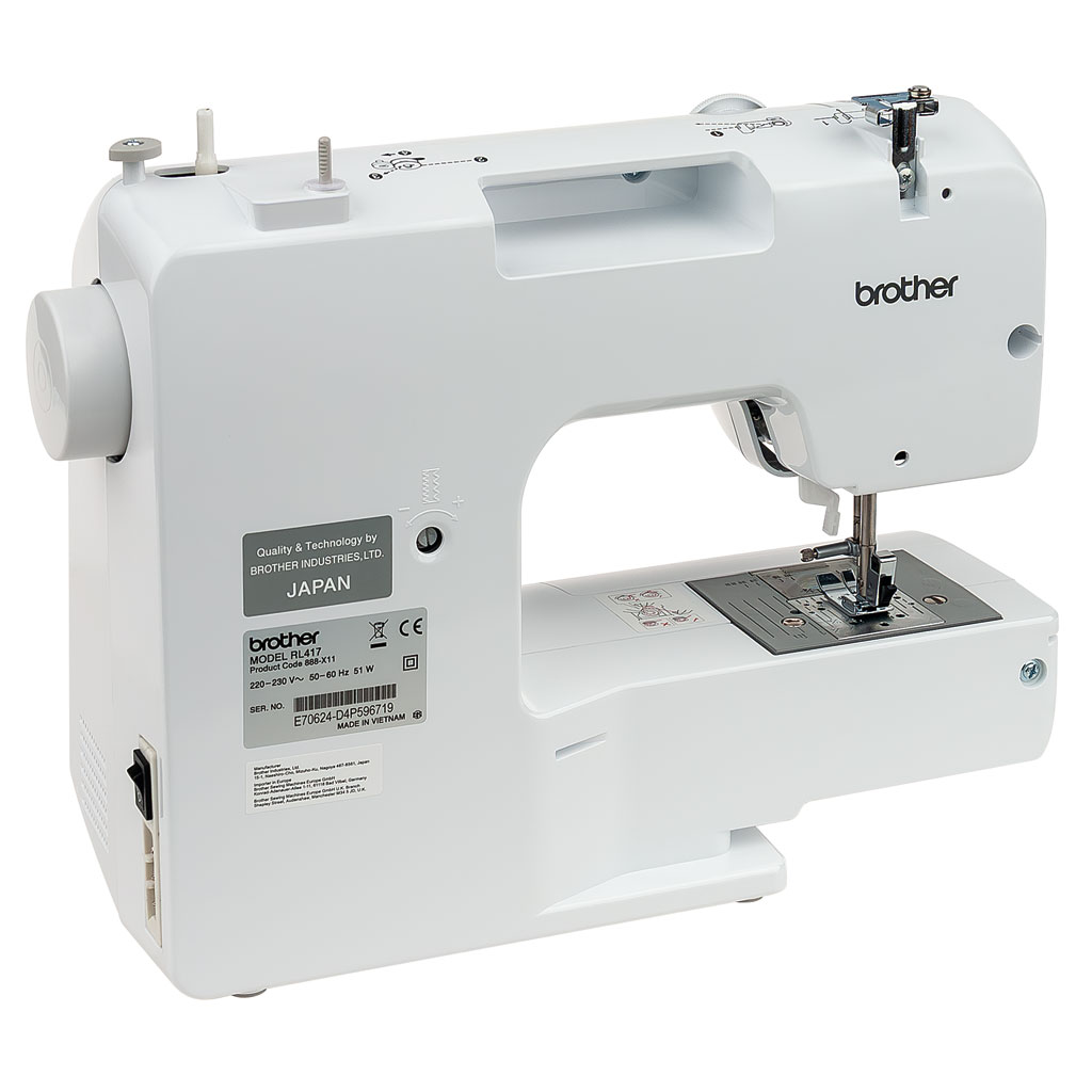 Computer-Nähmaschine mit 40 programmierten Stichtypen