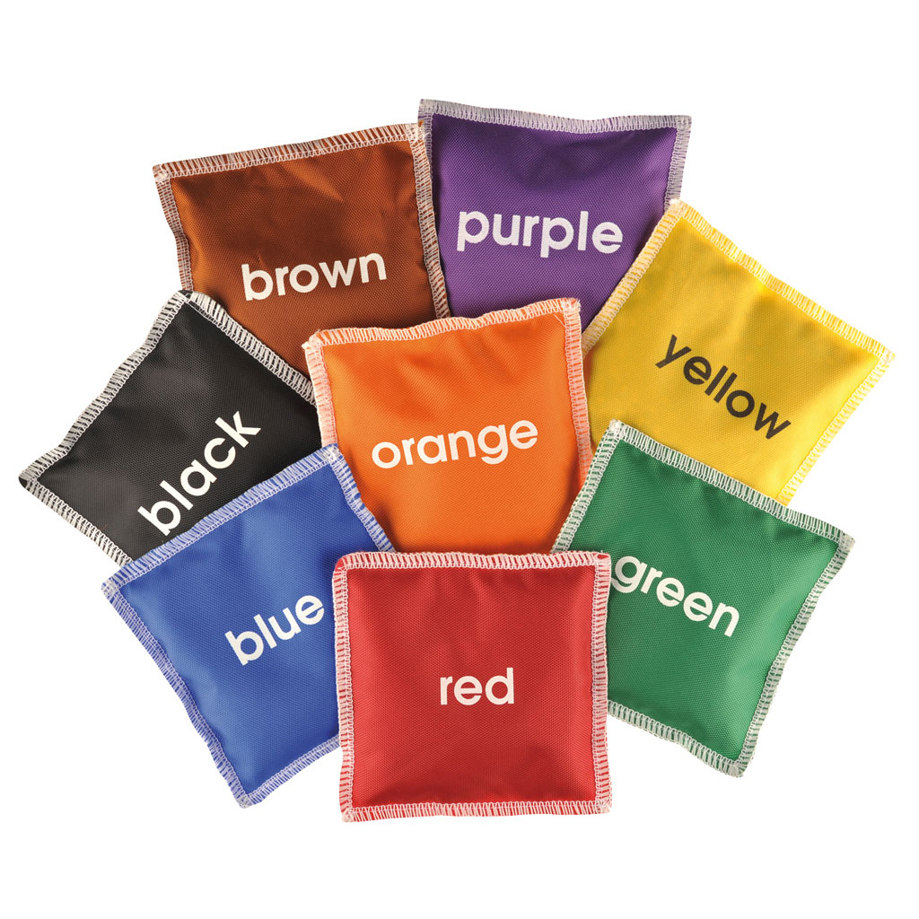 Color Bean Bags Bohnensäckchen, 8 Stück