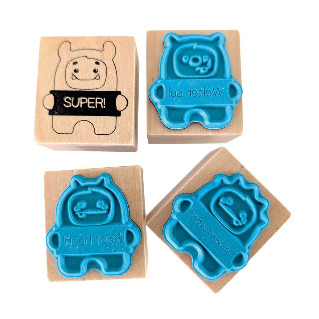 Belobigungsstempel Monsterchen