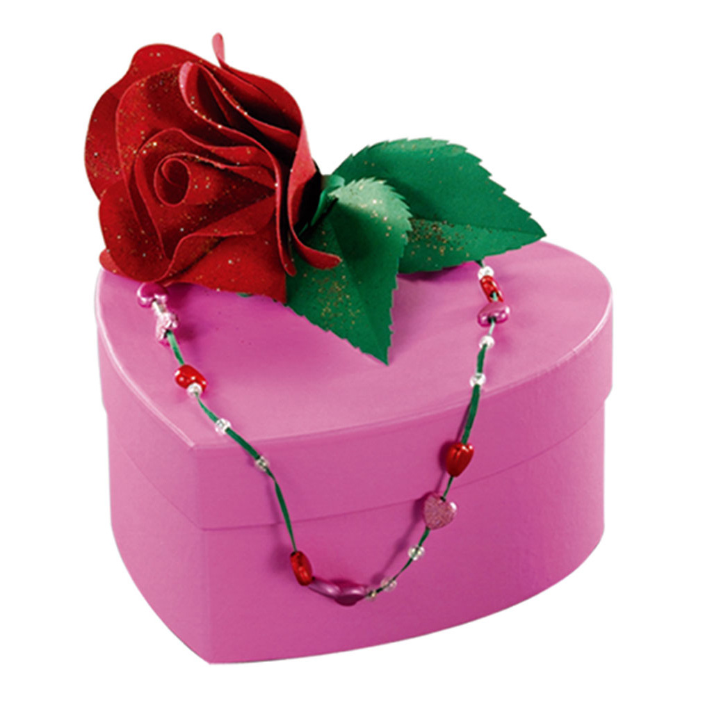 temp90179_azLUkpMzpHJttk Folia® Blanko-Geschenkboxen, herzförmig, 12 Stück, Weiß