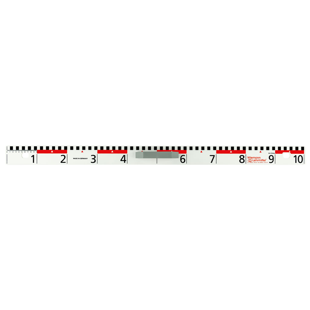 Dezimeter-Lineal-Bild Auf diesem Bild ist das Produkt mit der Art.Nr.: W-3586 zu sehen