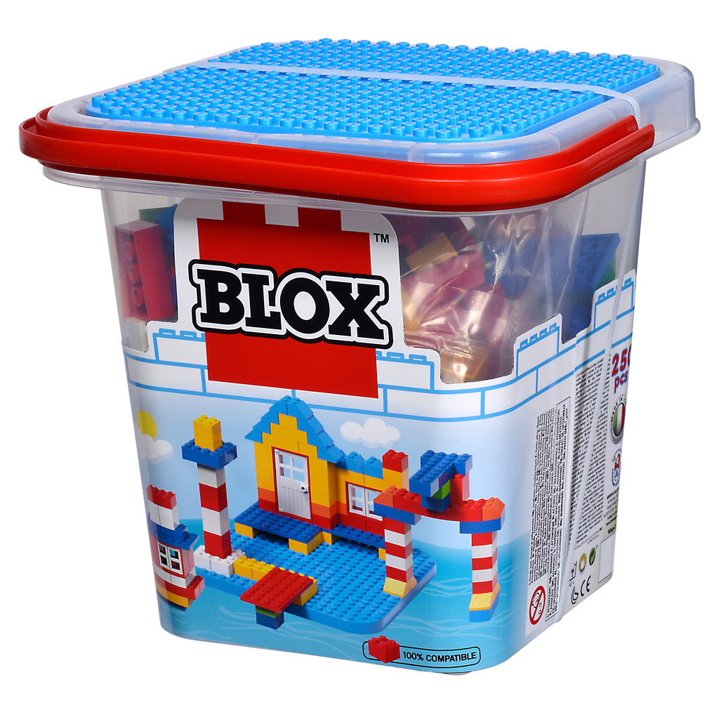 Blox Eimer mit 250 Bausteinen