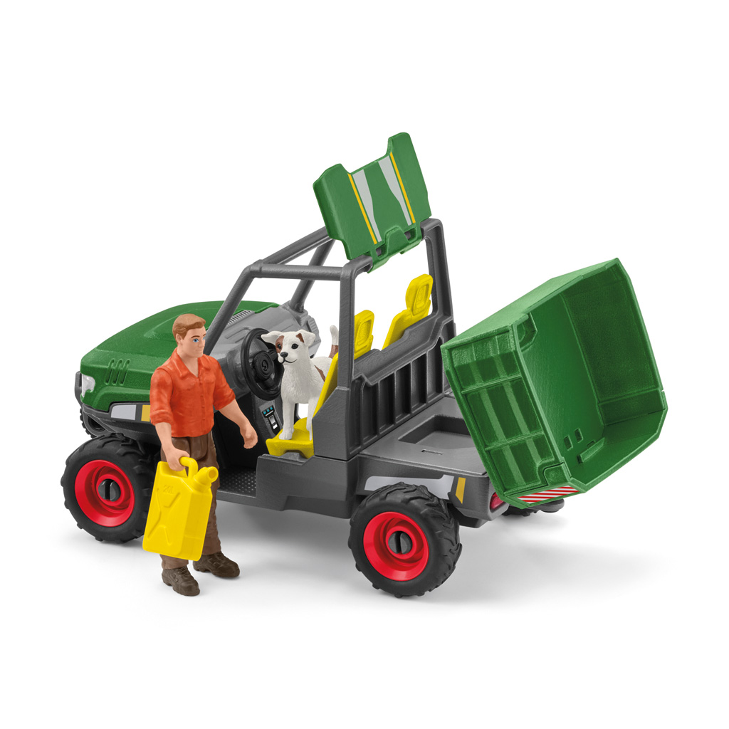 Schleich® Waldbauer mit Fahrzeug