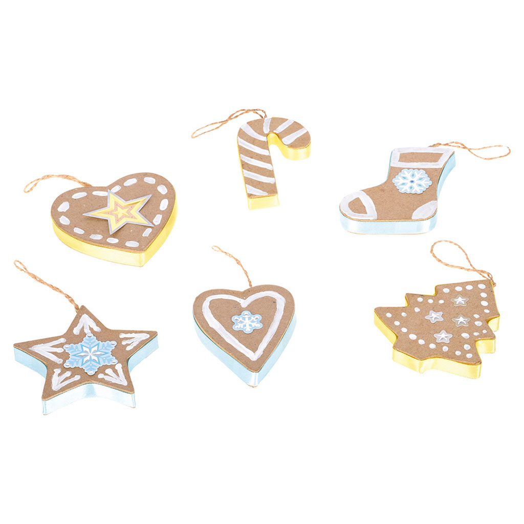 Weihnachtsschmuck aus Pappmaschee Weihnachtsschmuck aus Pappmaschee