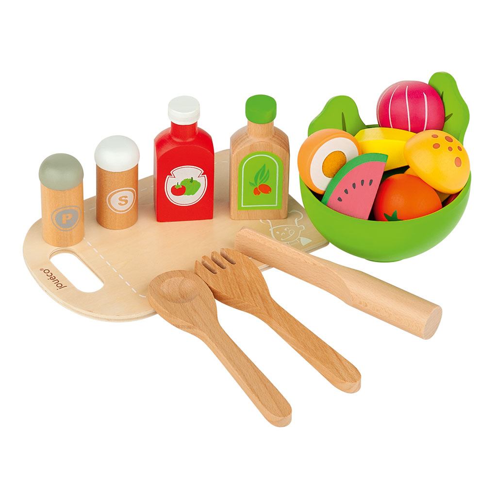 Jouéco® Salat-Set aus Holz