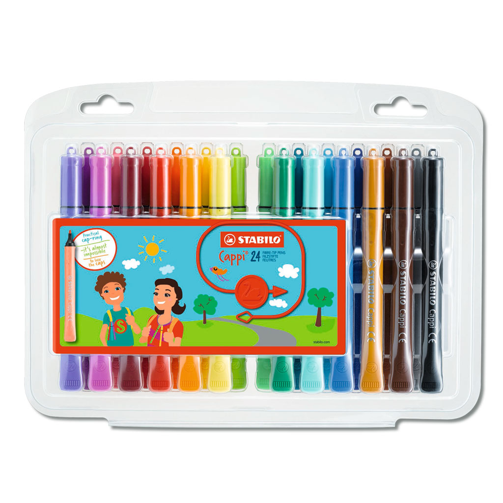 temp92155_stabilo-cappi-24_stifte-kunststoffverpackungVwlI9k5QRMFwL Stabilo® Cappi Fasermaler