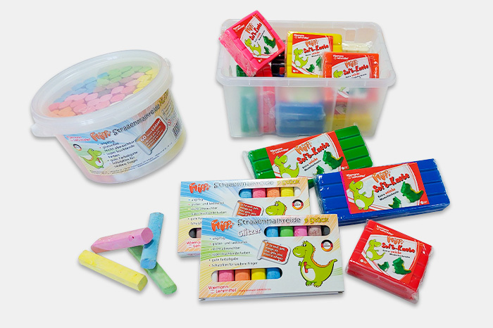 Flippi® Kreide und Knete Kreide und Knete von Flippi®