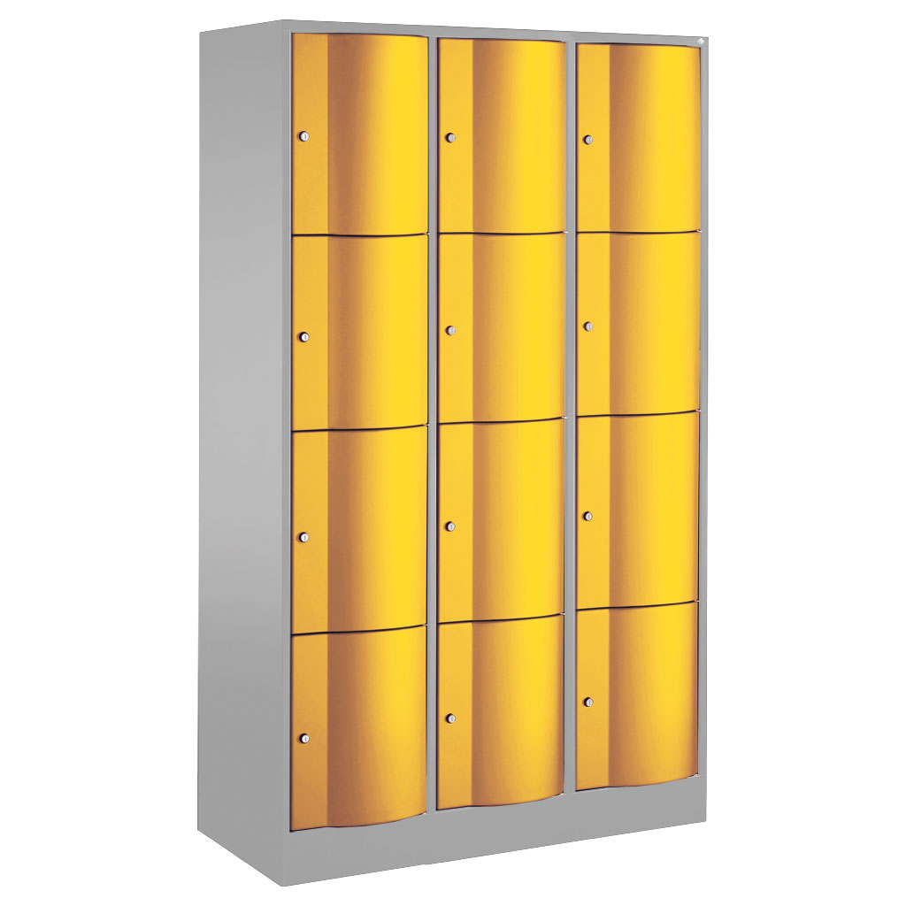 Großraum-Schließfachschrank, 3-reihig Großraum-Schließfachschrank, 3-reihig