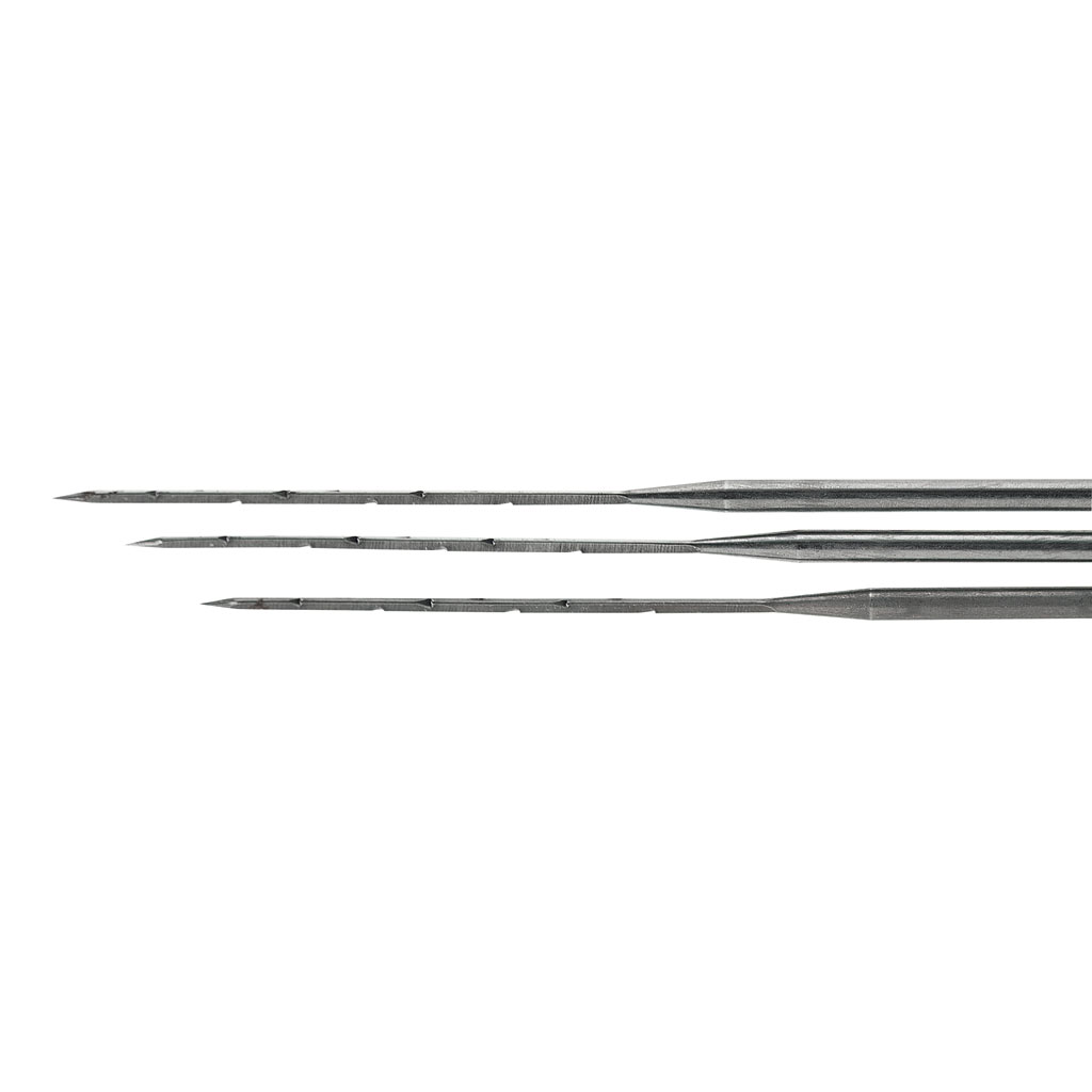 Filznadeln aus Stahl, 3 Stück, 90 mm lang