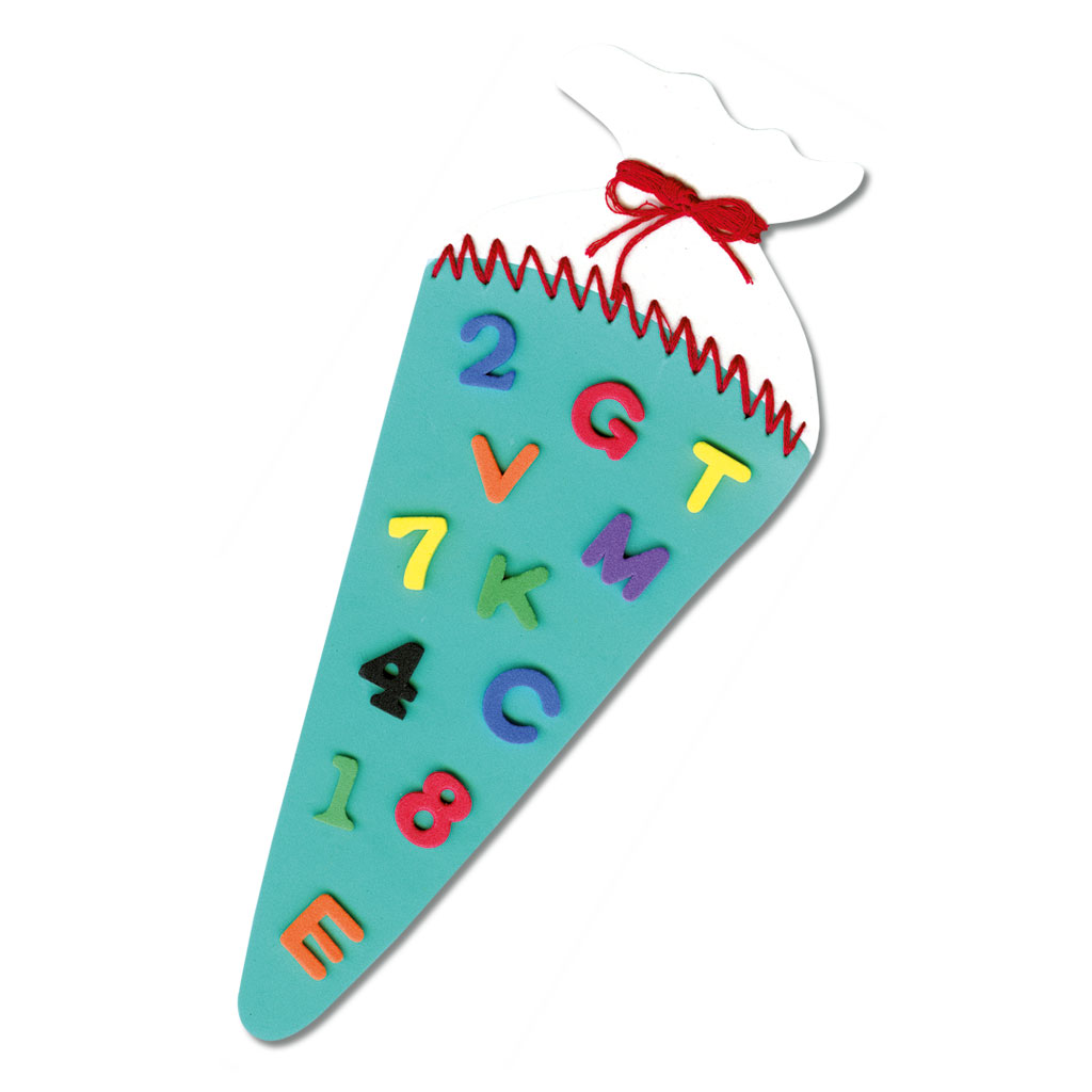 Moosgummi, 10 Bogen in einer Farbe, 20 x 29 cm