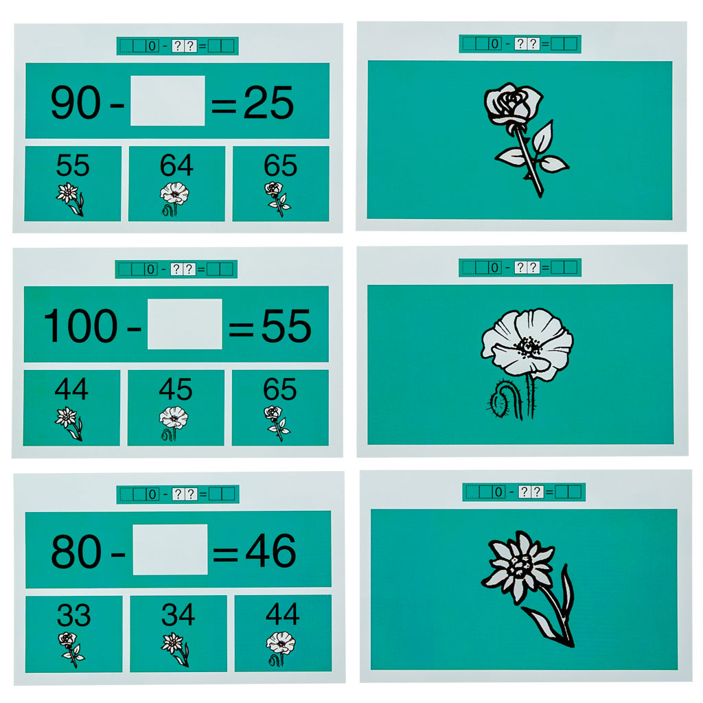 Schubi® 5-Minuten-Spiel Subtraktion bis 100