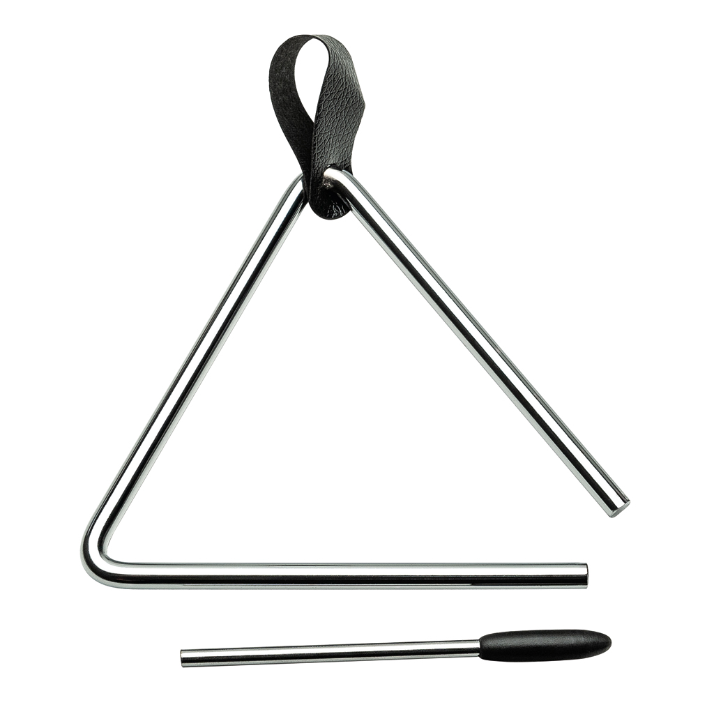 TrellaTon® Triangel, mit Halteschlaufe und Schlägel, Ø 12 mm TrellaTon® Triangel, mit Halteschlaufe und Schlägel, Ø 12 mm