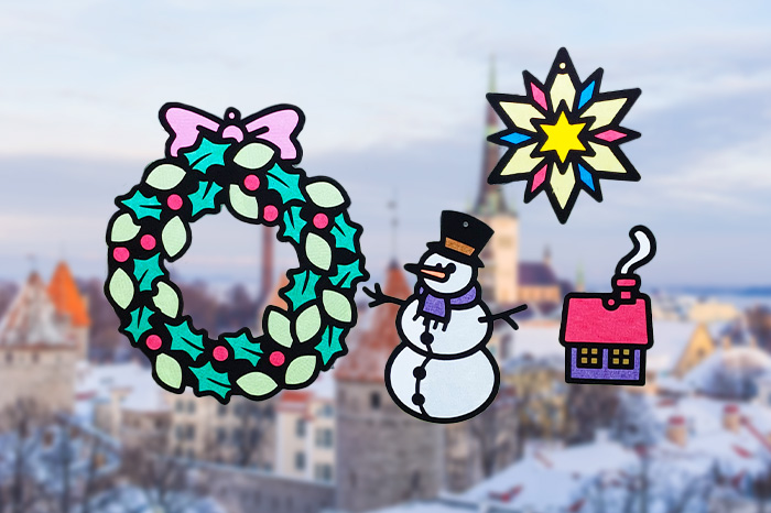 Weihnachtliche Fensterbilder Fensterbilder für den Klassenraum