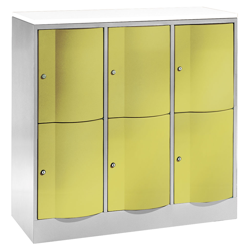 Großraum-Schließfachschrank, 3-reihig Großraum-Schließfachschrank, 3-reihig