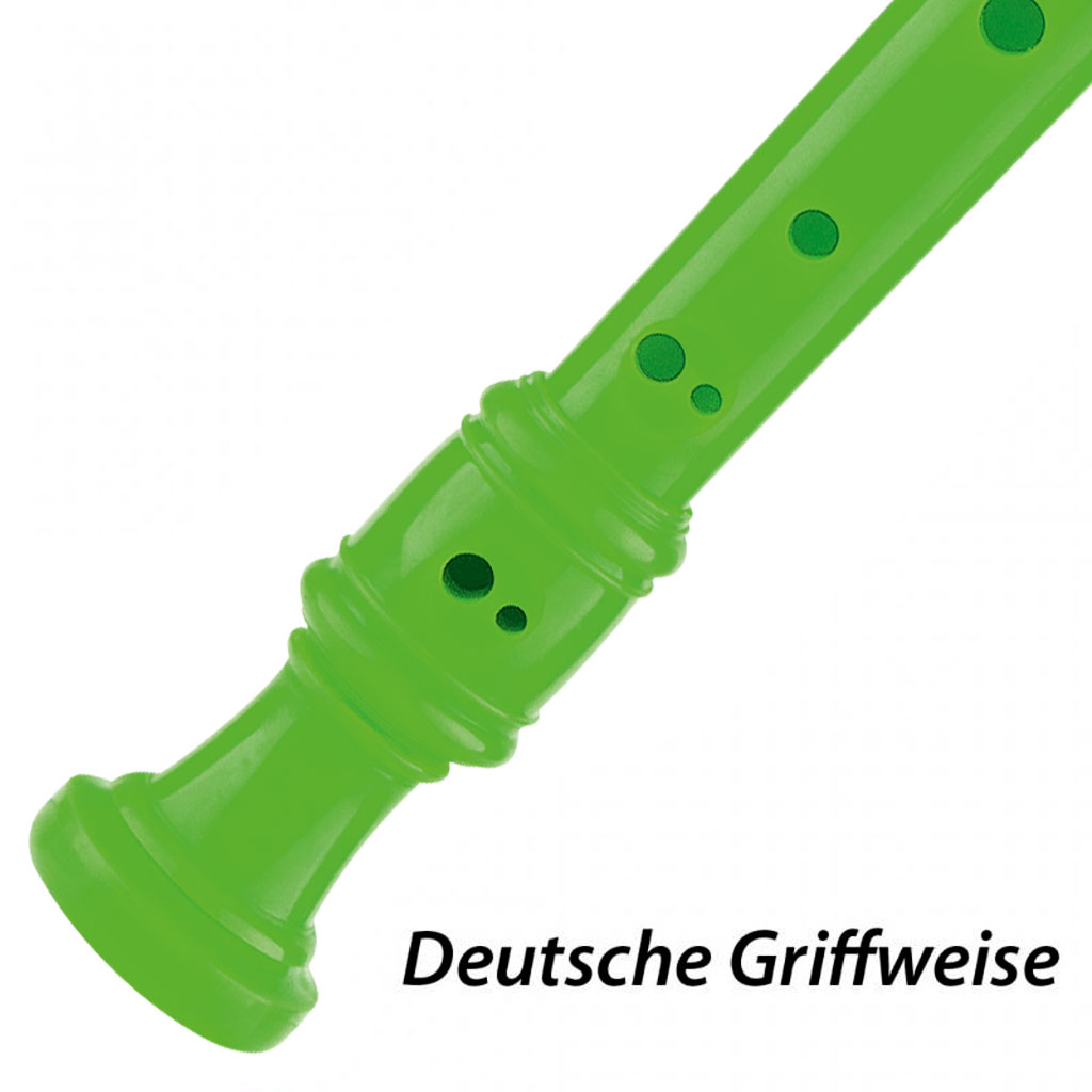 Blockflöte „Premium“ - grün