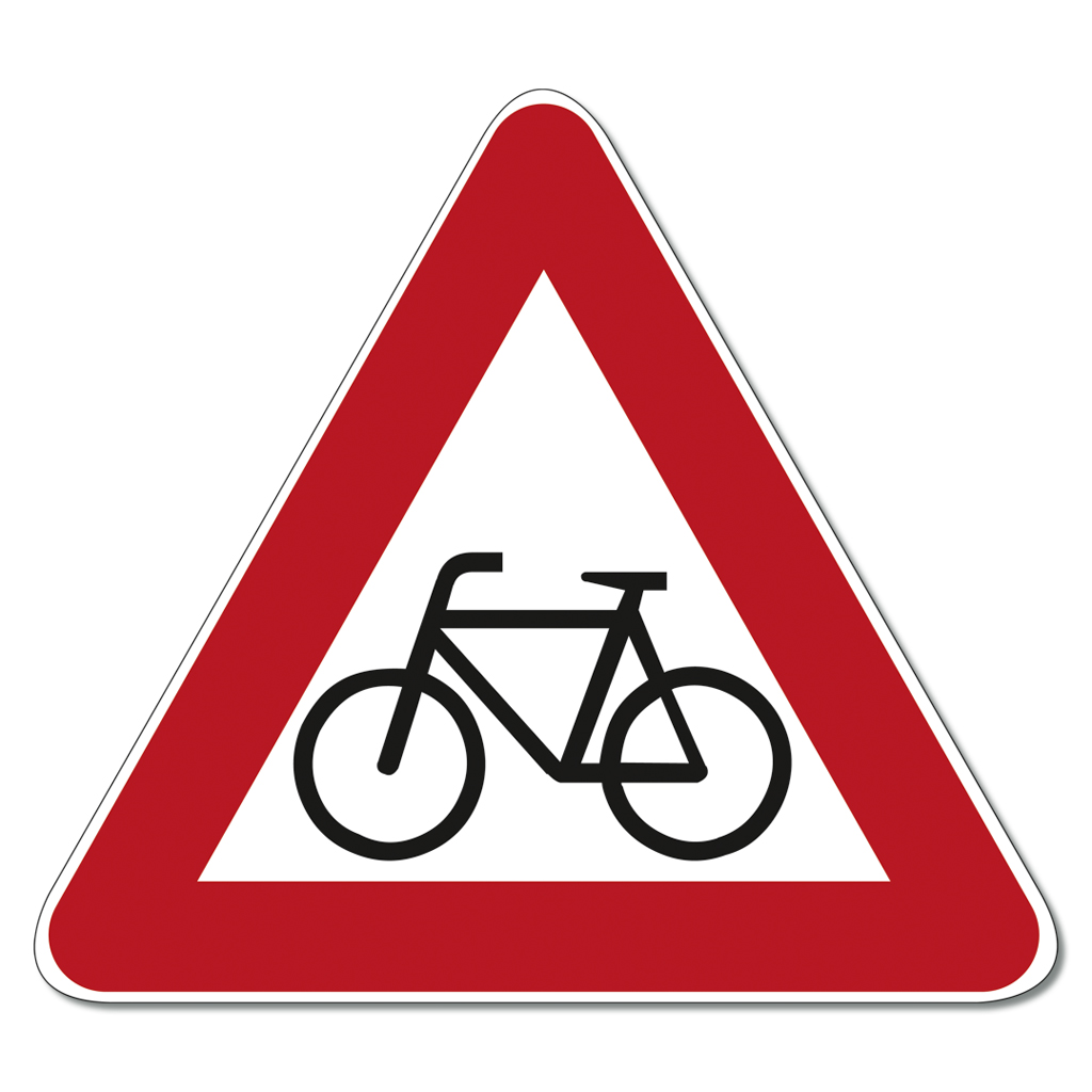 Verkehrszeichen zum Aufstellen