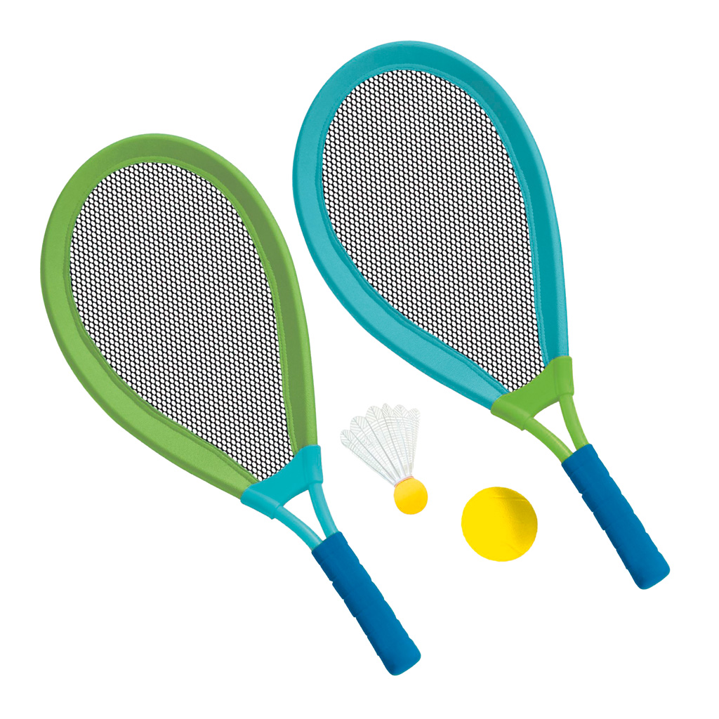 XXL Tennis- und Badminton-Set