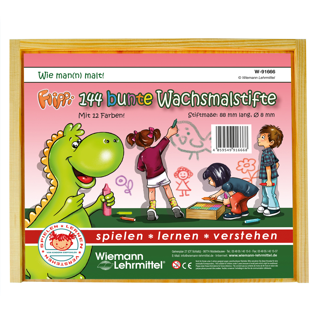 Flippi® Wachsmalstifte