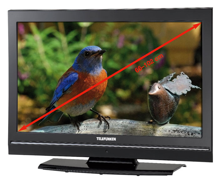 Telefunken Flachbild-Fernseher
