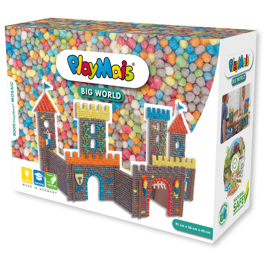 PlayMais® Big World Castle, 8.000 Teile