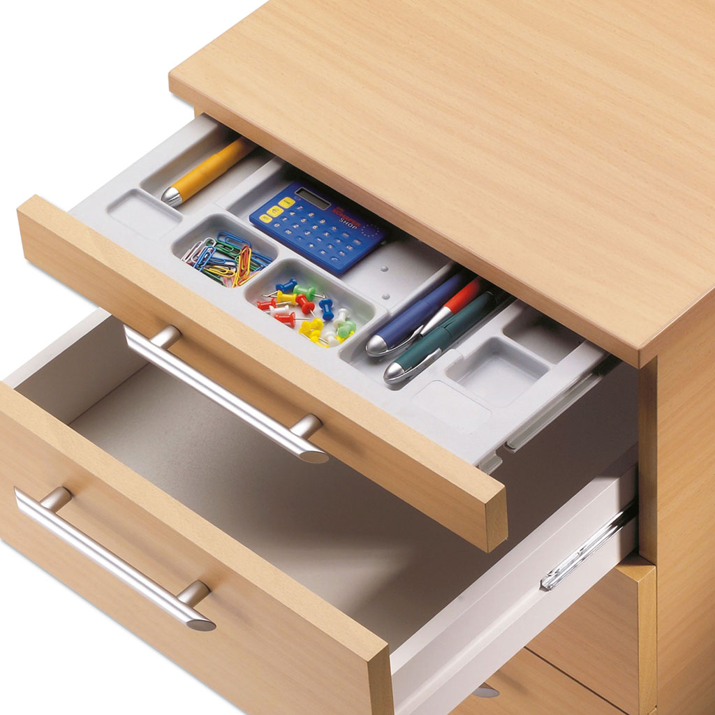 Rollcontainer mit Hängeregistratur