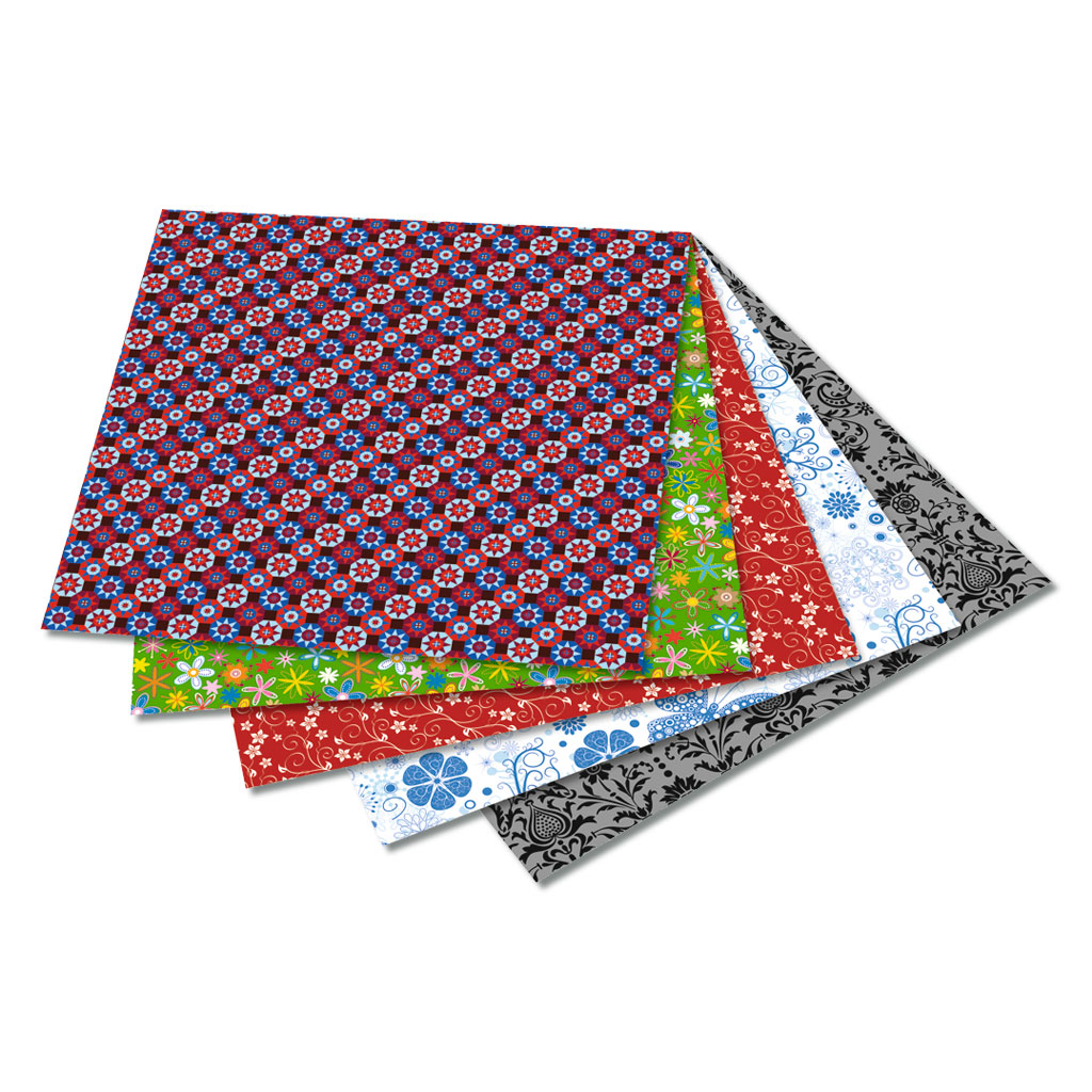 Folia® Faltblätter Ornamental 80 g/m², 50 Bogen