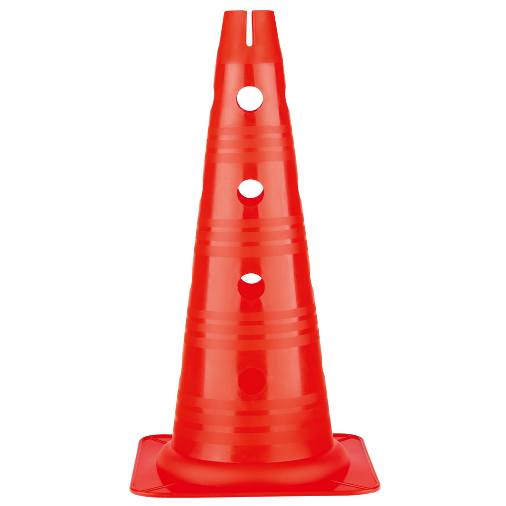Lochkegel Rot und Blau, 4er-Set