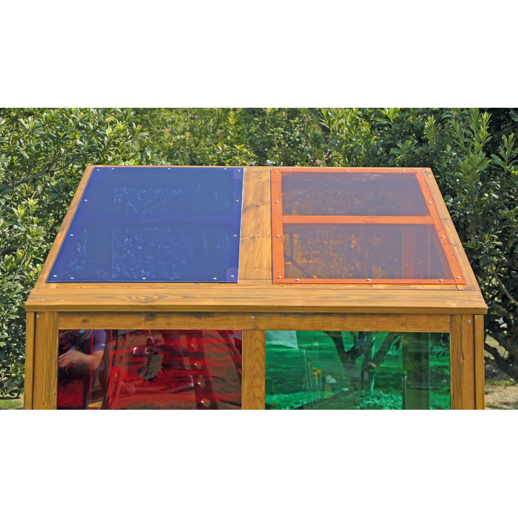 Outdoor-Regenbogenhaus