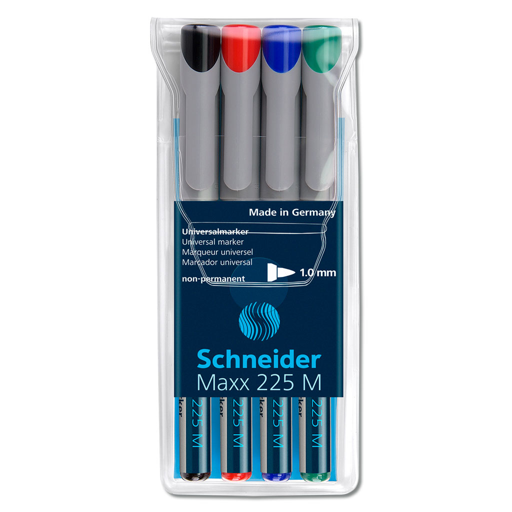 Non-permanente Folienschreiber