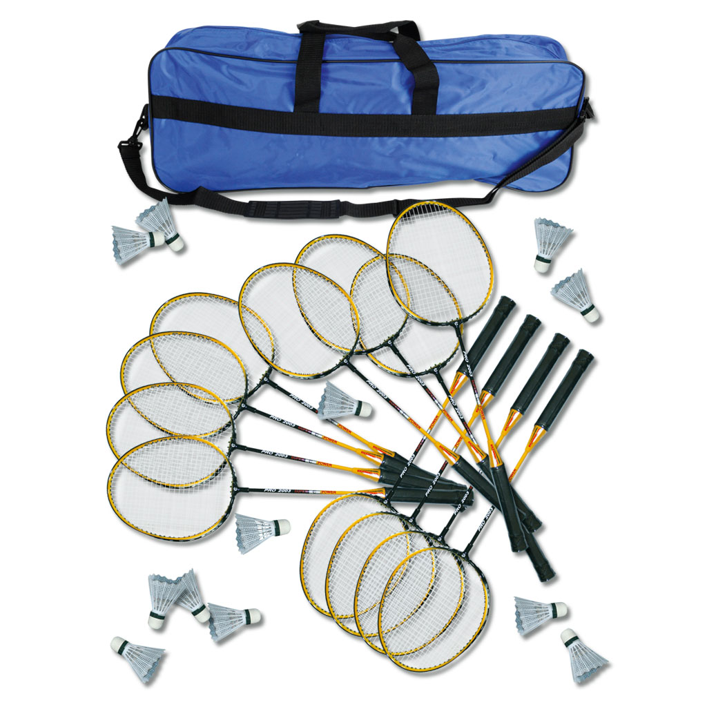Badminton-Alu-Set II mit Tasche