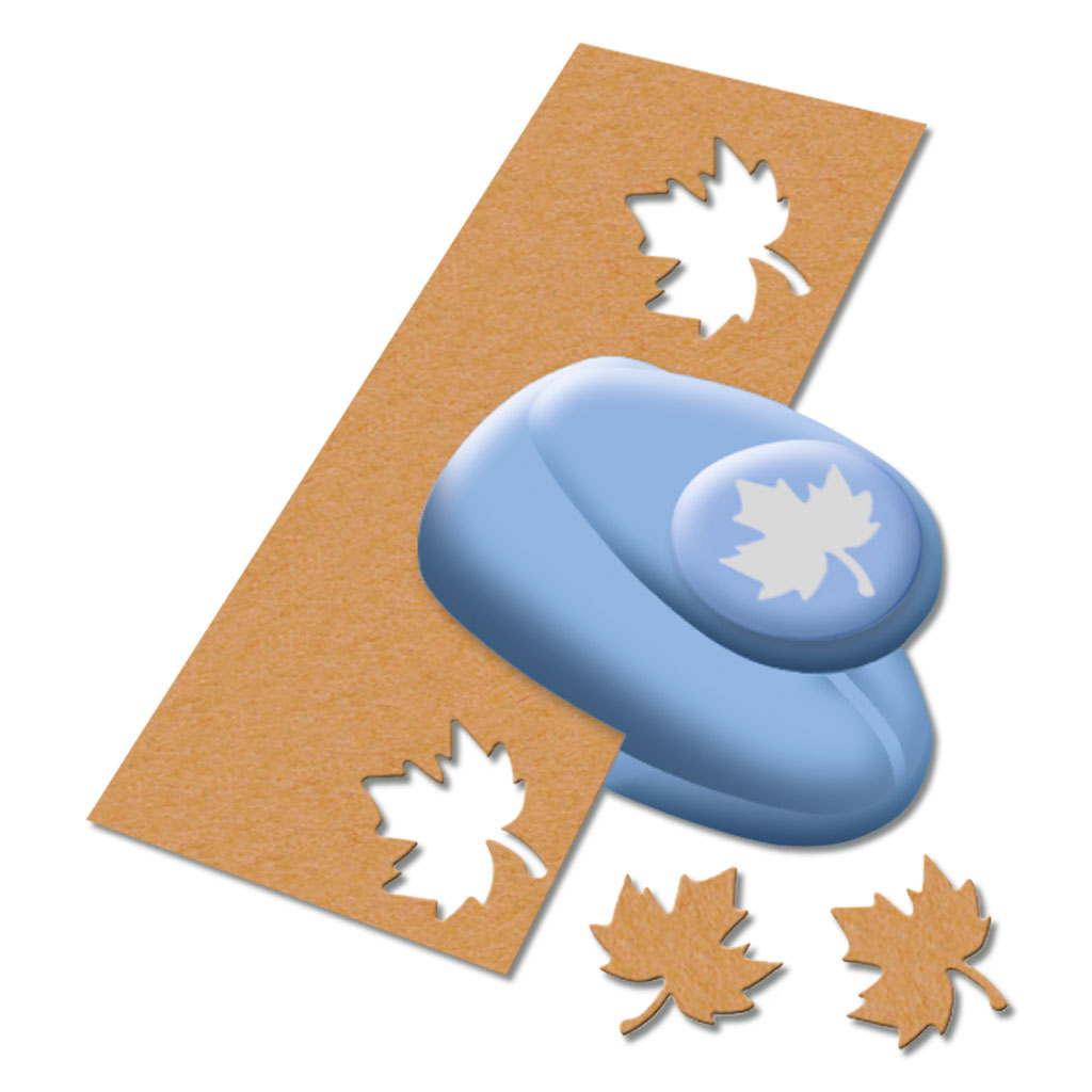 Motiv-Stanzer Groß, Motiv Ahornblatt