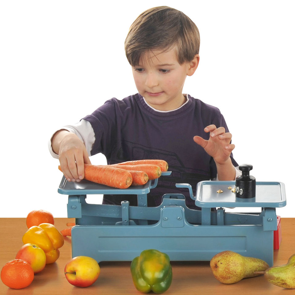 Kleine Tafelwaage 2 kg (Marktwaage)