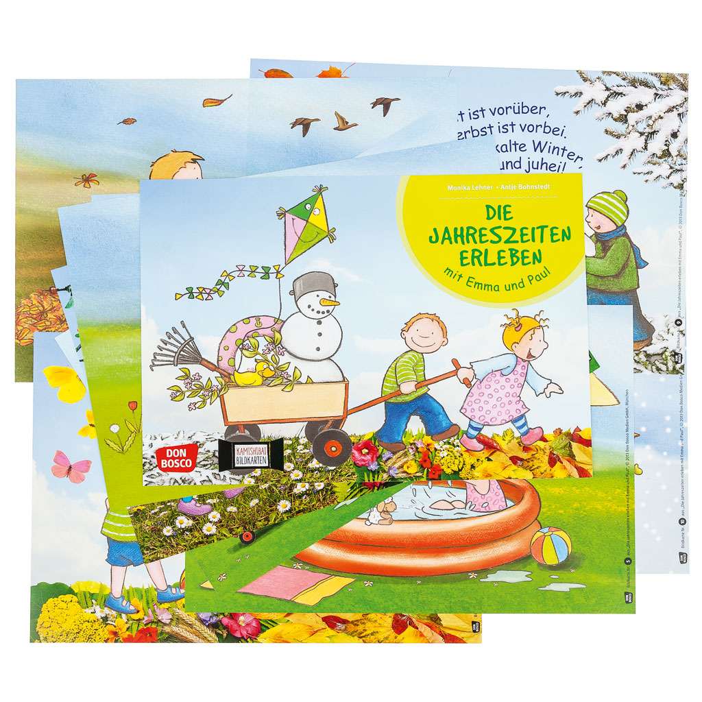 Kamishibai Die Jahreszeiten erleben mit Emma und Paul