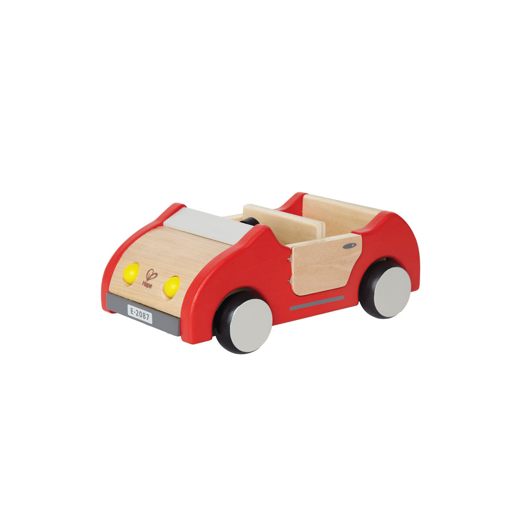 Familienauto aus Holz