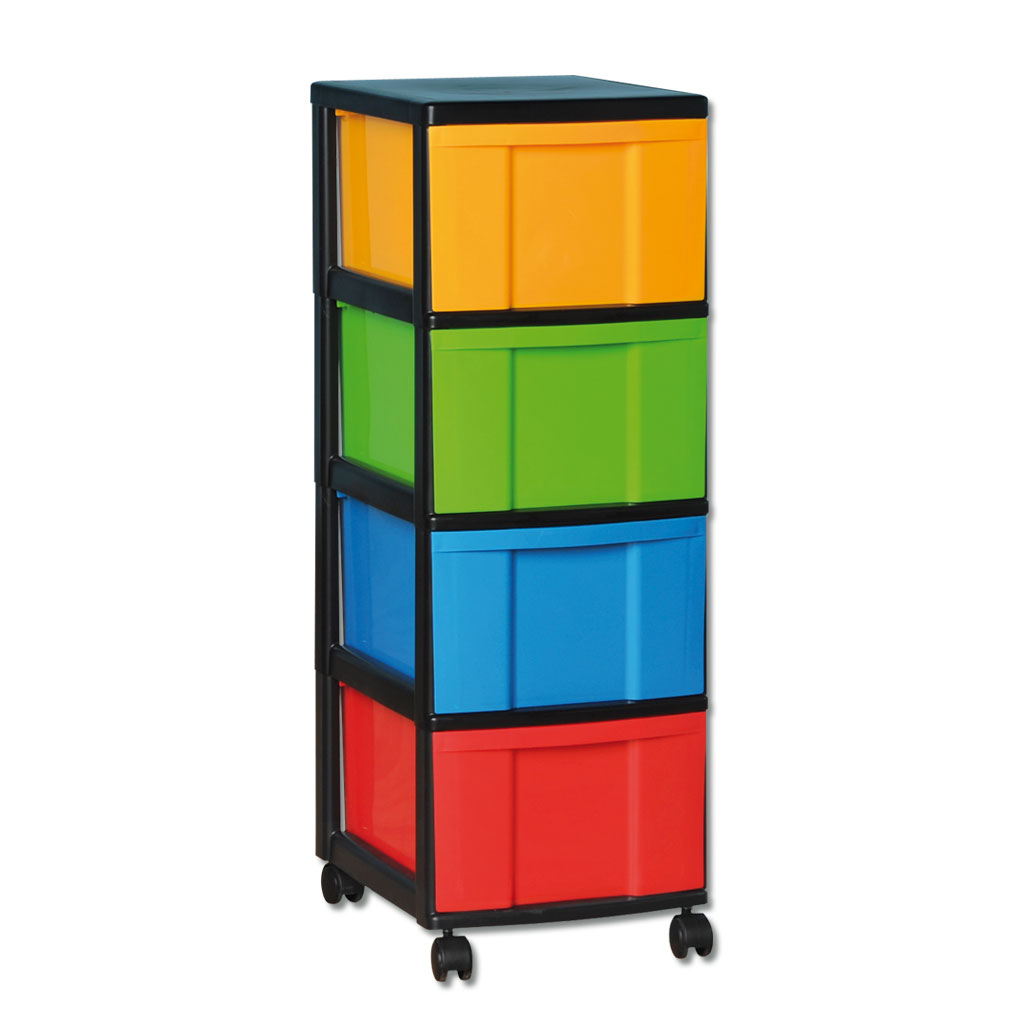 temp43223-rollcontainer-system-mit-4-grossen-schuebenKKT78OGHsqdca Modulus® Rollcontainer-System mit großen Schubladen