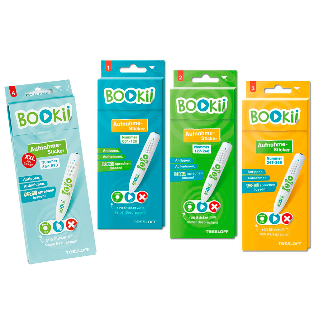BOOKii® Aufnahmesticker