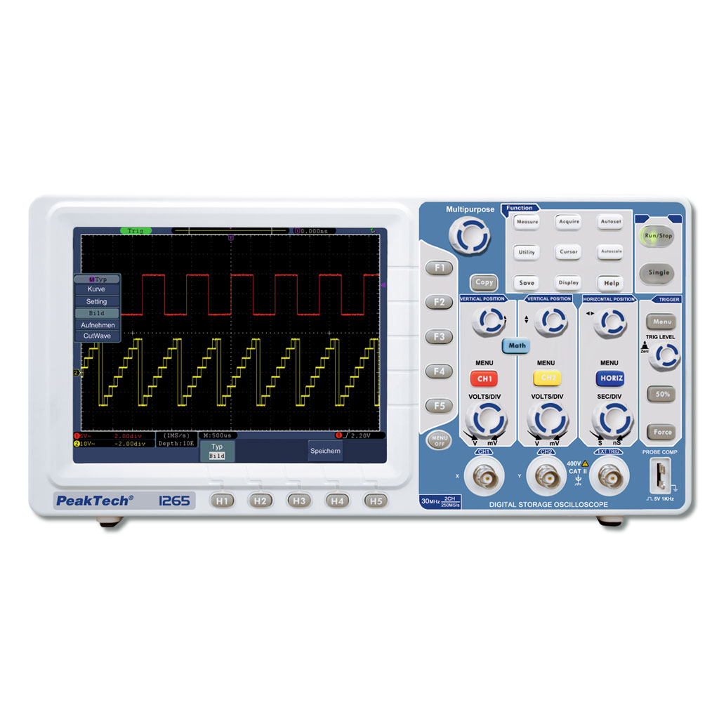 Digitales Speicheroszilloskop 30MHz / 2CH