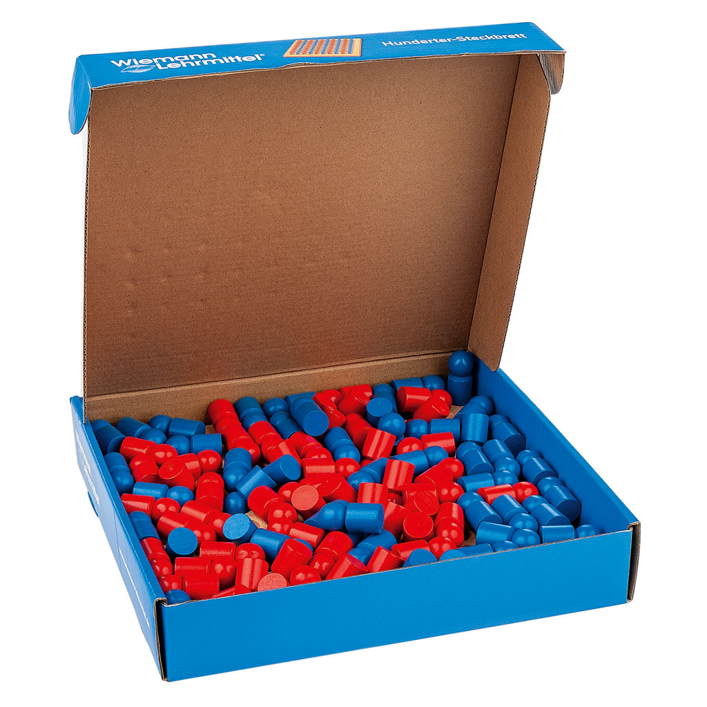 Wiemann Lehrmittel® Hunderter-Steckbrett