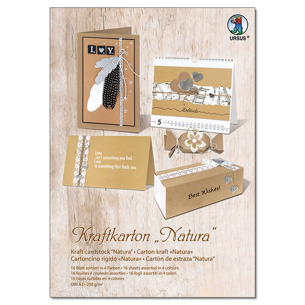 Ursus® Kraftkarton Natura, 250 g/m²