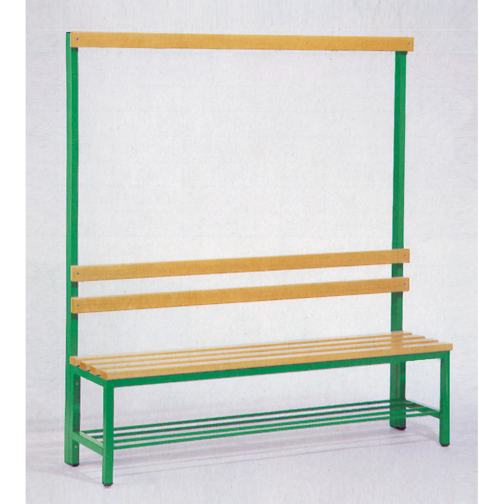 Umkleidebank einseitig-Bild Auf diesem Bild ist das Produkt mit der Art.Nr.: M-40366 zu sehen