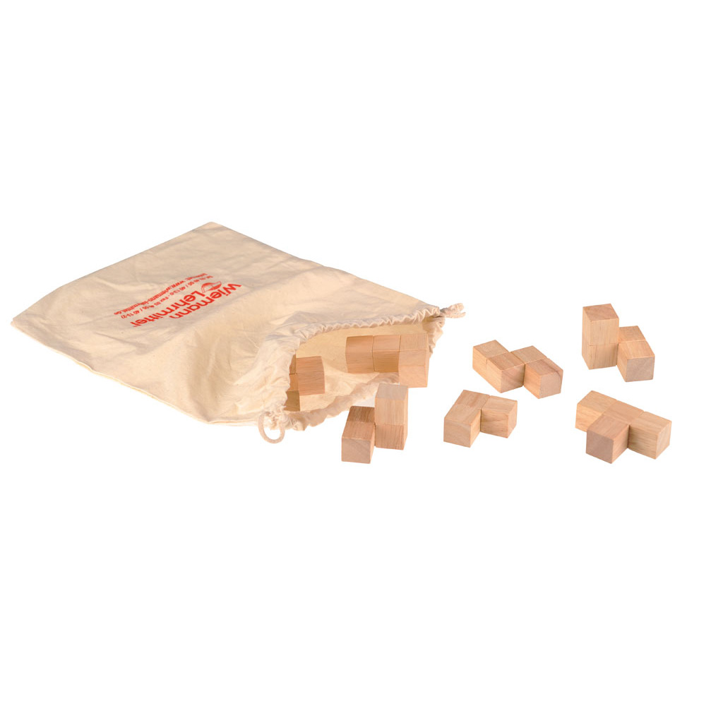 temp30965_2tmJ4vEKSkIm37 Kleiner Soma-Würfel aus Holz, naturfarben
