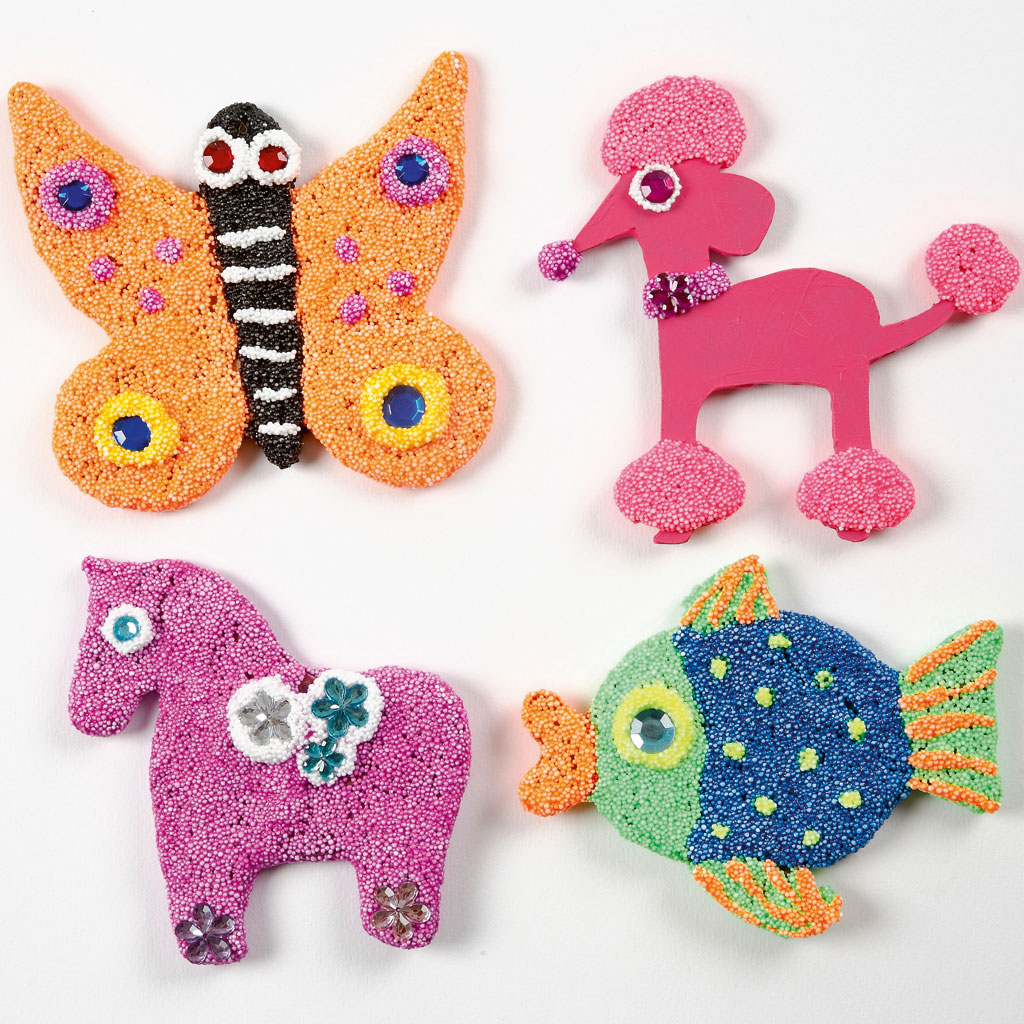 Foam Clay® Modelliermasse Glitter-Sortiment