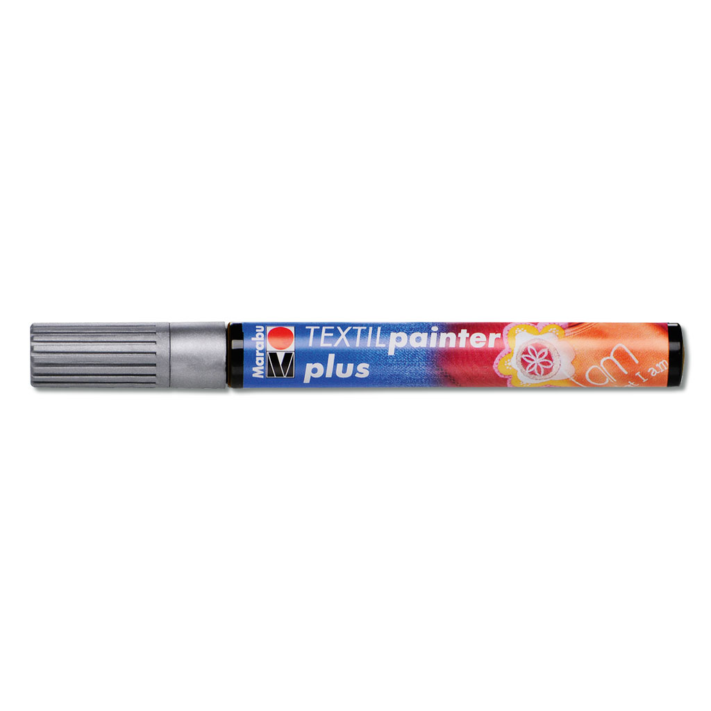 temp91079-782-marabu-stoffmalstift-plus-metallicsilberMkbRbsE2DvLni Marabu Textil Painter Plus Stoffmalstift, 1 Stück