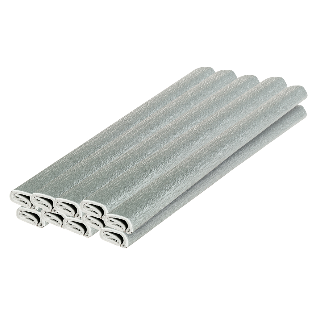 Bastelkrepppapier Silber 32 g/m²