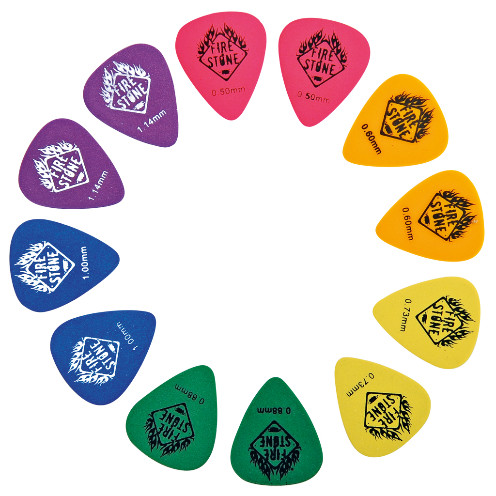 Plektrum-Set für Gitarren-Bild Auf diesem Bild ist das Produkt mit der Art.Nr.: W-11251 zu sehen